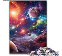 Puzzles pour Adultes, 1000 pièces, Univers coloré, Jeu pour Adultes, Cadeau, Jeu interactif Familial, défi cérébral, Cadeau (Taille : 50x75cm)