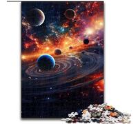 Puzzles pour Adultes 1000 pièces Univers coloré Puzzle Adulte Jeu Cadeau Famille Jeu interactif Défi cérébral Cadeau (Taille : 50x75cm)