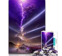Puzzles pour Adultes 1000 pièces Univers de rêves colorés 1000 pièces pour Adultes, Jeux éducatifs, décoration d'intérieur, Cadeau d'anniversaire, Cadeaux, Art Mural (Taille 75x50cm)