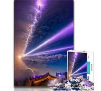 Puzzles pour Adultes 1000 pièces, Univers de rêves colorés et Difficiles, pour Passer Un Bon Moment à la Maison, avec des pièces de Formes aléatoires entièrement emboîtables (Taille 75x50cm)