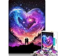 Puzzles pour Adultes 1000 pièces Univers des mariés pour Adolescents, avec Affiche et fiche de Questions-réponses pour Les 14 Ans et Plus (Taille 75x50cm)