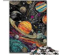Puzzles pour Adultes 1000 pièces Univers Galaxie, Difficile avec des pièces entièrement emboîtables de Formes aléatoires 38x26cm