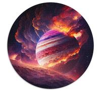 Puzzles pour Adultes 1000 pièces Univers Jupiter Puzzles pour Adultes Jouets Cadeau Éducatif Intellectuel Décompressant Amusant Jeu Familial 1000 pièces (67,5x67,5cm)