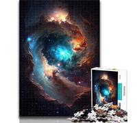 Puzzles pour Adultes 1000 pièces Univers Magnifique Espace Étoiles Puzzles pour Adolescents, Jeu Stimulant Cadeaux pour Est idéal comme Cadeau pour Toute la Famille 26x38cm