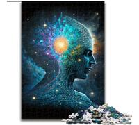 Puzzles pour Adultes 1000 pièces, Univers Zen ésotérique, Jeu de décoration à Faire soi-même, Jouet interactif Familial (Taille : 50x75cm)