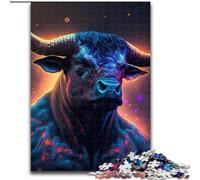 Puzzles pour Adultes 1000 pièces Vache mutante Puzzles pour Adultes, 1000 pièces Fête d'anniversaire pour Hommes Femmes (Taille 50x75cm)