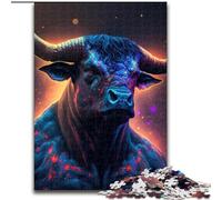 Puzzles pour Adultes 1000 pièces Vache mutante Puzzles pour Adultes 1000 pièces pour Adolescents Jeux éducatifs familiaux Décoration de la Maison Cadeau (Taille 26x38cm)