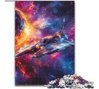 Puzzles pour Adultes 1000 pièces Vaisseau Spatial, Jeu éducatif, défi, Jouet pour améliorer la mémoire, à partir de 14 Ans (Taille 26x38cm)