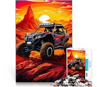 Puzzles pour Adultes 1000 pièces Véhicules Tout-Terrain Fabriqué en Carton pour Les 14 Ans et Plus Jouets stimulants C'est Un pour Toute la Famille。Taille:38x52cm/14.96x20.47pouce
