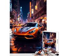 Puzzles pour Adultes 1000 pièces Ville Incroyable Jeu Anti-Stress Jeu de Manipulation Stimule Le Cerveau Dimensions 38x52cm