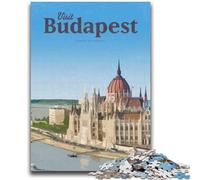Puzzles pour Adultes 1000 pièces Visitez Budapest pour Les 14 Ans et Plus Cadeaux intéressants pour la réduction du Stress pour Les Amis et la Famille (Taille 38x26cm)