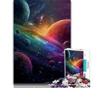Puzzles pour Adultes 1000 pièces Voie lactée, activités familiales Amusantes à la Maison, Cadeau d'anniversaire, Cadeaux de Voyage (75x50cm)