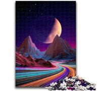 Puzzles pour Adultes 1000 pièces Voie lactée Univers Galaxie 1000 pièces pour Adultes, Jeu de Quiz idéal comme Cadeau pour Toute la Famille 38x26cm