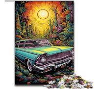 Puzzles pour Adultes 1000 pièces Voitures de Sport colorées et Cool Puzzles impossibles pour Adultes Idée Cadeau d'anniversaire, Jeu de Casse-tête Stimulant Taille 38x26cm