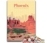 Puzzles pour Adultes 1000 pièces Voyage à Phoenix pour Les 14 Ans et Plus Cadeaux intéressants pour la réduction du Stress pour Les Amis et la Famille (Taille 50x75cm)