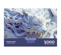 Puzzles pour Adultes 1000 Pièces Whispering White Cat Puzzles pour Adolescents Découpe De Précision Difficulté Et Défi Cadeaux d'anniversaire Et Cadeaux Uniques 38x26cm/1000pcs
