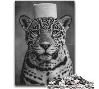 Puzzles pour Adultes 1000 pièces Yak prenant Un Bain Aide Le Cerveau à exercer Jouets addictifs pour cultiver la Patience Une œuvre d'art 38x26cm