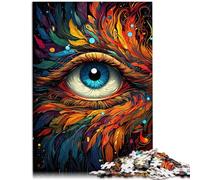 Puzzles pour Adultes 1000 pièces Yeux de phénix Casse-tête pour 26x38 cm Anti-Stress Vacances à la Maison Tue Le Temps pour Les Adolescents de 14 Ans et Plus