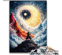 Puzzles pour Adultes 1000 pièces Yin Yang Ninja, à partir de 14 Ans Chaque pièce est Unique Un Jeu Amusant et Stimulant pour Toute la Famille (Taille 26x38cm)