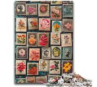 Puzzles pour Adultes 1000 Plantes et Fleurs, Collage, défi d'intelligence cérébrale, Jouets addictifs, Cadeau Amusant pour Les 14 Ans et Plus, 50x75cm