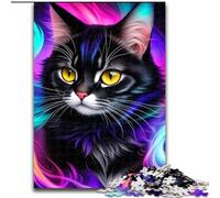 Puzzles pour Adultes 1000 Portraits de Chats Magnifiques, à partir de 14 Ans, décoration d'intérieur, à Offrir à Toute la Famille (Taille 26x38cm)
