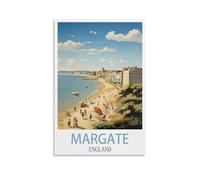 Puzzles pour Adultes 1000, Posters Margate England Puzzles pour Adultes, Puzzles Challenge, Puzzle Game for The Whole for Women, Cadeaux pour Hommes, 70x50cm