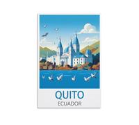 Puzzles pour Adultes 1000, Posters Quito Ecuadors Puzzles pour Adultes, Puzzles Challenge, Puzzle Game for The Whole for Women, Cadeaux pour Hommes, 70x50cm