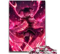 Puzzles pour Adultes 1000 Puzzles Anime Demon Girl Jeux éducatifs Décoration de la Maison Idéal comme Cadeau pour Toute la Famille 50x75cm