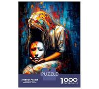 Puzzles pour Adultes 1000 Puzzles Behind The Mask - Abstract Expressionism Puzzles pour Adultes Jouets Anti-Stress Améliorent La Mémoire Aident À Exercer Le Cerveau 70x50cm/1000pcs