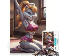 Puzzles pour Adultes 1000 Puzzles Berri Conker's Bad Fur Day Art Découpé avec précision Jouet créatif Temps de détente Motif de Noël Art (38 x 26 cm)