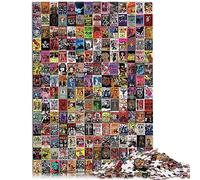 Puzzles pour Adultes 1000 Puzzles Collage Vintage Premium 100% Planche recyclée Puzzle Durable pour Adultes | Jeux 10,27x14,96 Pouces