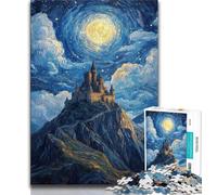 Puzzles pour Adultes 1000 Puzzles de châteaux pour Adolescents, Cadeau Amusant et activité pour la Maison, Jouet pour Les Jours de Pluie (Taille 38x26cm)