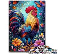 Puzzles pour Adultes 1000 Puzzles de coqs, Jeu Familial Anti-Stress, défi Difficile adapté aux Couples (50x75cm)