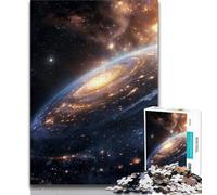 Puzzles pour Adultes 1000 Puzzles de paysages de l'univers de la Voie lactée Jeu Stimulant idéal comme Cadeau pour Toute la Famille 38x26cm