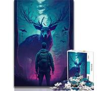 Puzzles pour Adultes 1000 Puzzles de Rencontres Magiques Jeux stimulants idéal comme Cadeau pour Toute la Famille 38x26cm