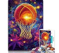 Puzzles pour Adultes 1000 Puzzles de Sports de Basket-Ball pour Adolescents Jeu Stimulant idéal comme Cadeau pour Toute la Famille 26x38cm