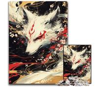 Puzzles pour Adultes 1000 Puzzles Dieu des Renards pour Adultes Casse-tête éducatif, décoration Artistique pour la Maison et Le Bureau, 14 Ans et Plus 50x75cm/19,68x29,52 Pouces
