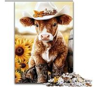 Puzzles pour Adultes 1000 Puzzles Farm Yak, Jeu Familial pour Une décoration intérieure Unique et des Cadeaux pour Les 14 Ans (Taille 26x38cm)