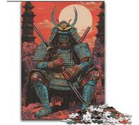 Puzzles pour Adultes 1000 Puzzles Guerrier Ninja Japonais, Jeu Familial Anti-Stress, défi Difficile, renforce l'amour Entre Couples (Taille 26x38cm)