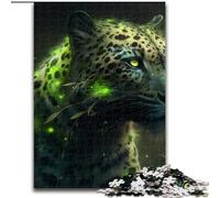 Puzzles pour Adultes 1000 Puzzles impossibles Léopard Fantastique pour Adultes Taille 50x75cm Casse-tête Stimulant pour Les Adolescents, Jeu interactif Amusant en Famille