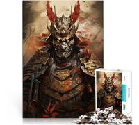 Puzzles pour Adultes 1000 Puzzles “ l'art du samouraï” Fait de Bois，pour Les 14 Ans et Plus Jouets stimulants Cadeau d'œuvre d'art。Taille：50x75cm/19.6x29.5pouce