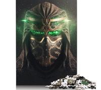 Puzzles pour Adultes 1000 Puzzles Masques artistiques Puzzle pour Adultes Puzzle en Bois Puzzles Amusants Jeux 1000 pièces (75x50cm)
