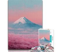 Puzzles pour Adultes 1000 Puzzles Peinture de Paysage Japonais, Activités familiales Amusantes à la Maison, Cadeau d'anniversaire, Cadeaux de Voyage 38x26cm