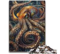 Puzzles pour Adultes 1000 Puzzles Pingouins sous l'aurore boréale Jouets Jeux éducatifs Anti-Stress Collection Artistes, Beaux-Arts 26x38cm