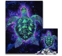 Puzzles pour Adultes 1000 Puzzles Puzzle Tortue de mer Jouets éducatifs et éducatifs, idéal comme Cadeau pour Toute la Famille à partir de 14 Ans 50x75cm