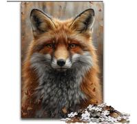 Puzzles pour Adultes 1000 Renards d'automne, à partir de 14 Ans, Jeux éducatifs à Domicile, Jouets à Faire soi-même, œuvres d'art, Cadeau (Taille 50x75cm)