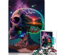 Puzzles pour Adultes 1000 Route vers la Paix 1000 pièces pour Adultes Jeux d'activités familiales stimulants Jouet de Bricolage pour décoration Murale de la Maison Cadeaux 38x26cm