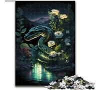 Puzzles pour Adultes 1000 Serpents, Jeu Familial Anti-Stress, défi Difficile, renforce l'amour Entre Couples (Taille 50x75cm)