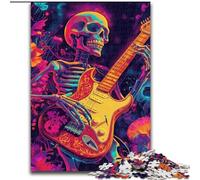 Puzzles pour Adultes 1000 squelettes, Casse-tête pour décoration Murale, Cadeaux d'anniversaire et de Noël Uniques pour Les 14 Ans (Taille 50x75cm)
