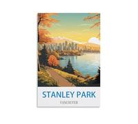 Puzzles pour Adultes 1000 Stanley Park Vancouver Jeu de défi pour Les Femmes : Cadeaux pour Hommes 50x70cm